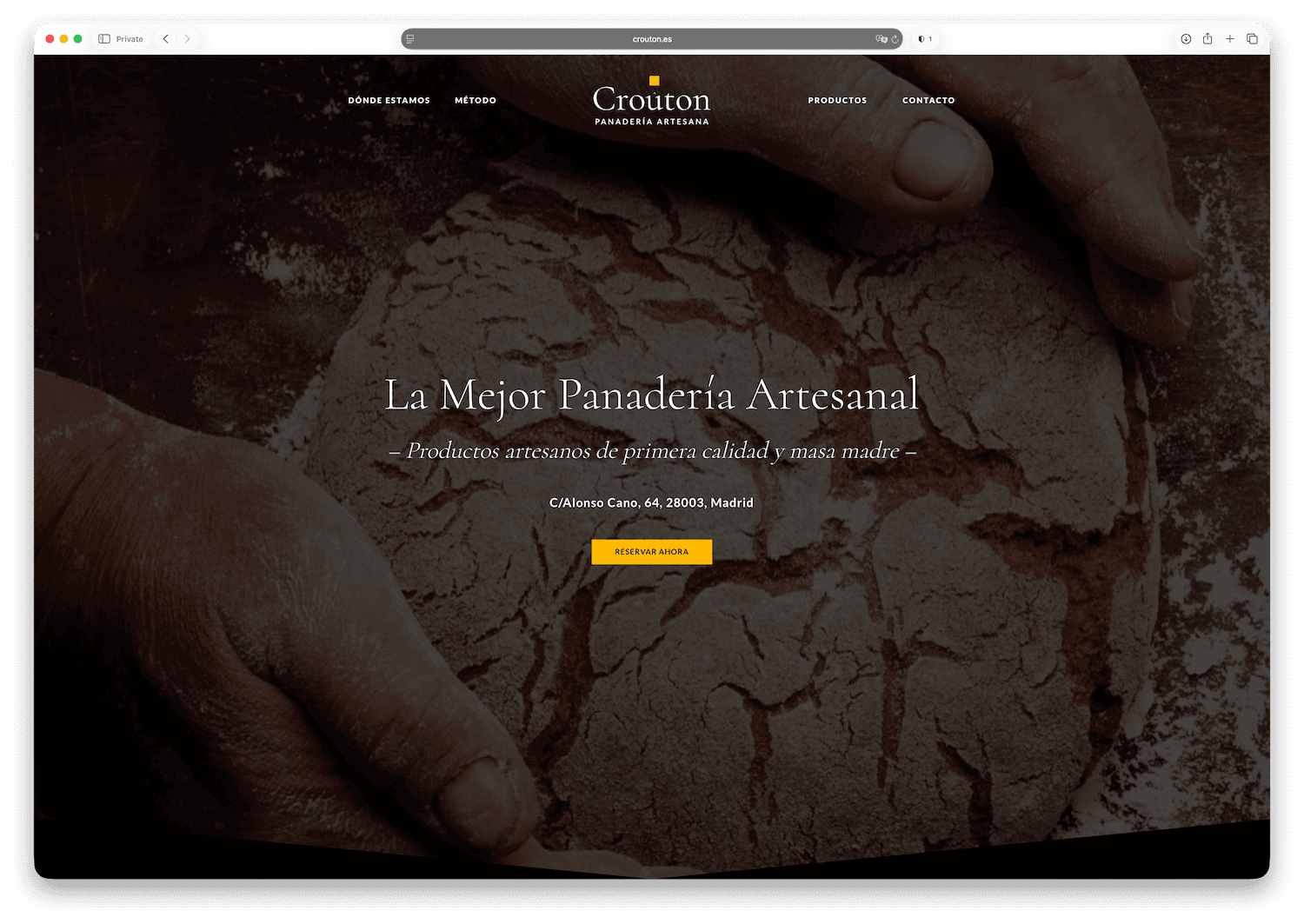 Croûton Bakery project